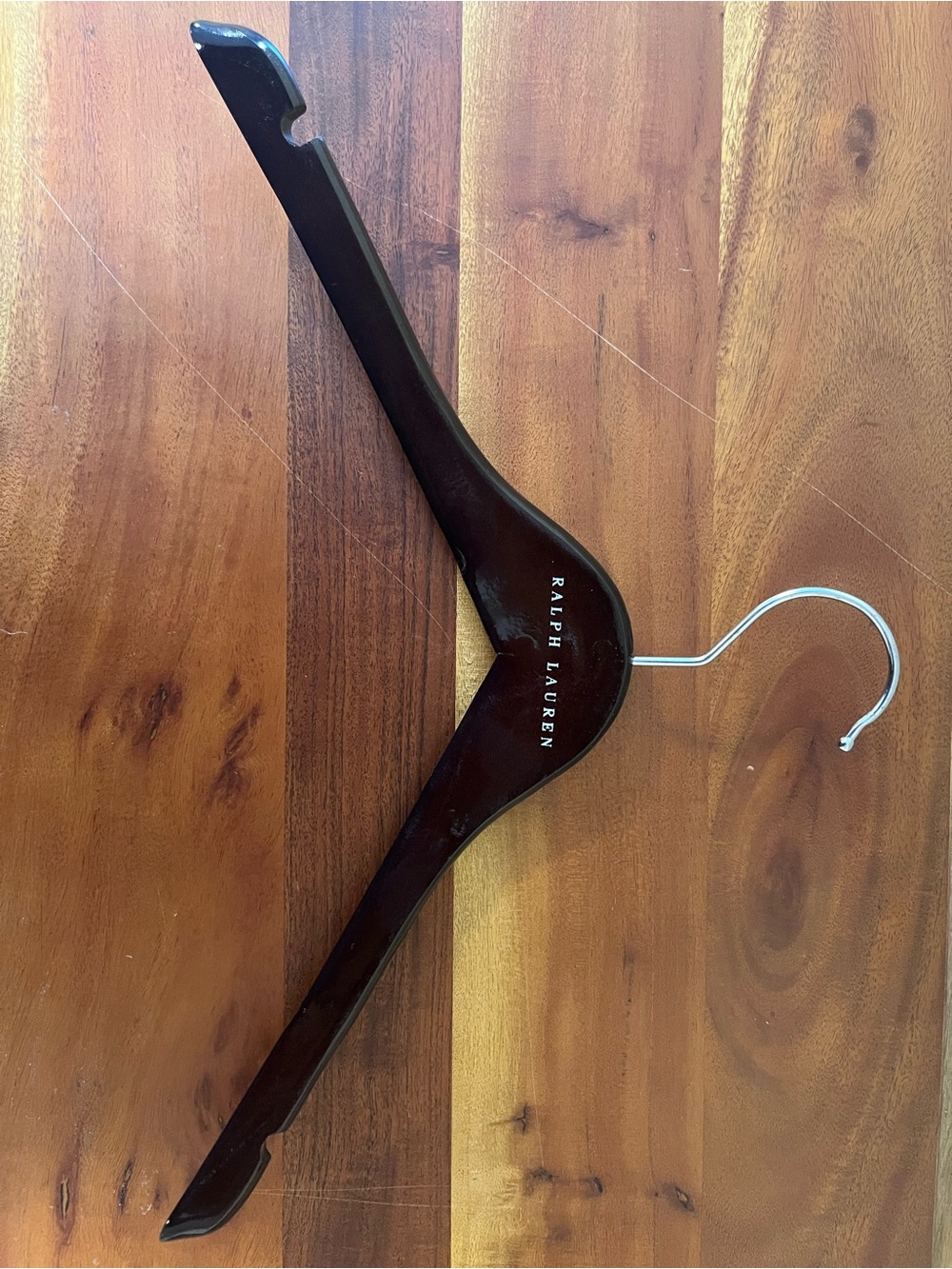 Ralph Lauren Dark Brown Wooden Suit Hanger